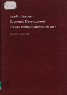 Leading Issues in economic Development studies in international poverty