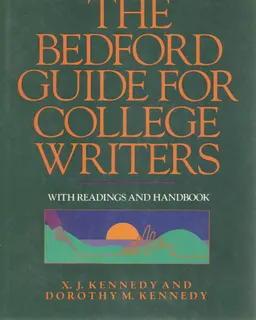 The Bedford guide for college writers: with Readings and Handbook