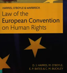 Law of the European Convention on Human Rights
