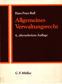 Allgemeines Verwaltungsrecht : ein lehrbuch