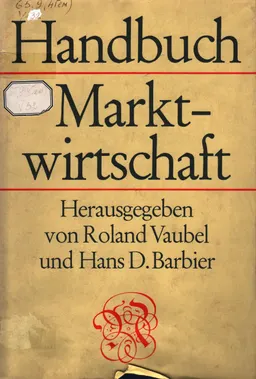 Handbuch Marktwirtschaft
