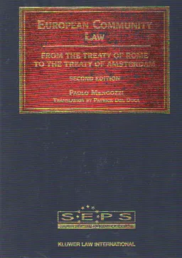 European Community law: from the Treaty of Rome to the Treaty of Amsterdam