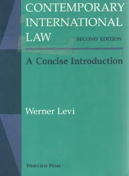 Contemporary international law : a concise introduction