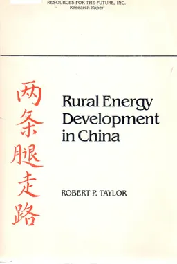 Rural energy development in China
