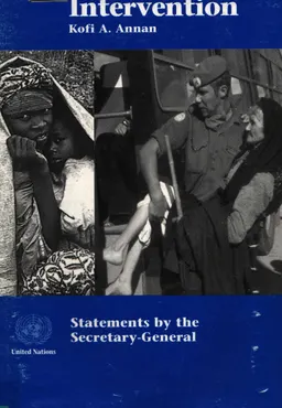 The question of intervention: statements by the Secretary-General