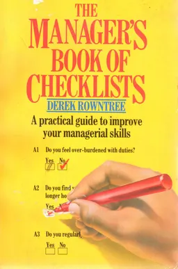 The manager's book of checklists