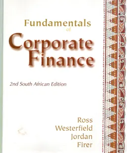 Fundamentals of corporate finance