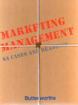 Marketing management : SA cases and readings