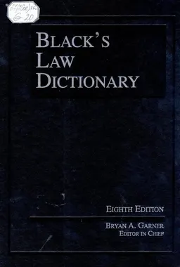 Black's Law Dictionary : справочное издание