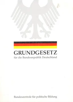 Grundgesetz fur die Bundesrepublik Deutschland : textausgabe