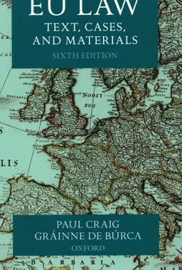 EU law : text, cases, and materials