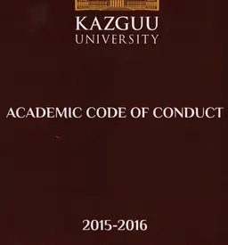 Academic code of conduct
