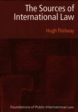 The sources of international law : научное издание
