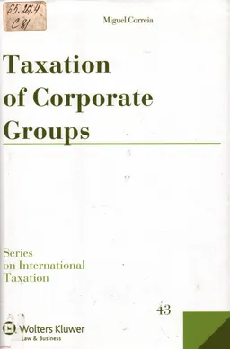 Taxation of corporate groups : учебное пособие