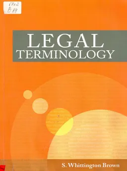 Legal terminology : справочное издание