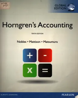 Horngren's accounting. : учебное пособие