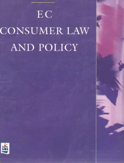 EC consumer law and policy