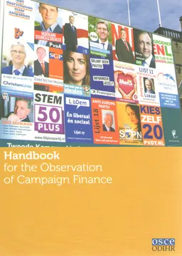Handbook for the observation of Campaign Finance