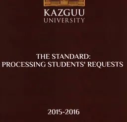 The standard: Processing Students` Reguests