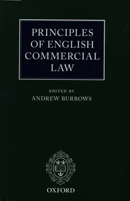 Principles of English commercial law : учебное пособие