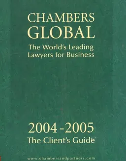 Chambers Global: the World’s Leading Lawyers For Business. 2004-2005 : справочное издание