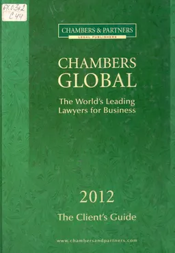 Chambers Global: the World’s Leading Lawyers For Business. 2012 : справочное издание