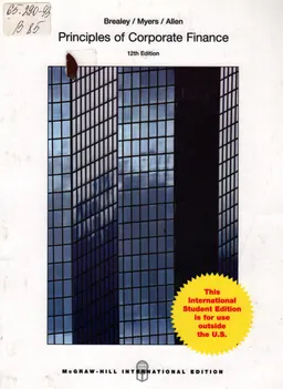Principles of corporate finance