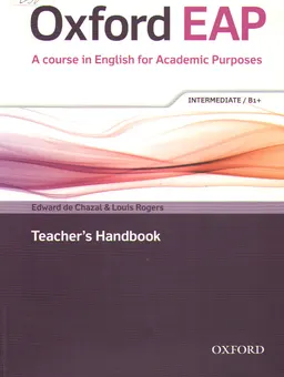 Oxford EAP : a course in English for academic purposes. Intermediate/B1+, Teacher's handbook
