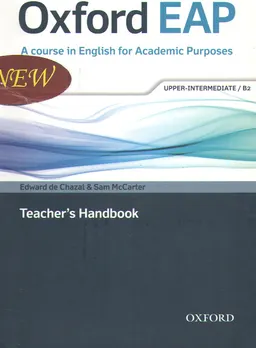Oxford EAP : a course in English for аcademic purposes. Upper-Inermediat/B2. Teacher's book & DVD pack