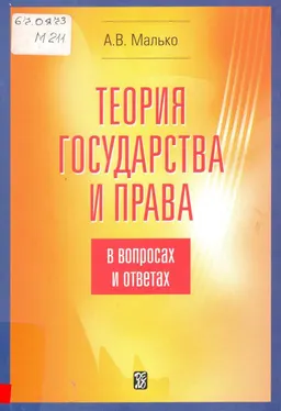 Теория государства и права в вопросах и ответах : Учеб.-методическое пособие