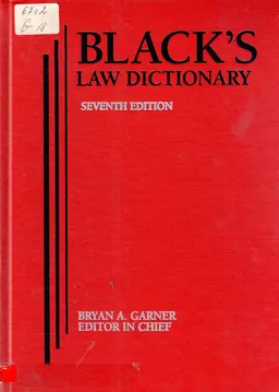 Black`s law dictionary