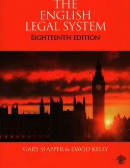 The English legal system