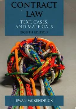 Contract law : text, cases, and materials : Book