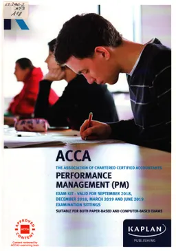 ACCA. Applied skills. Performance Management (PM). Exam kit.