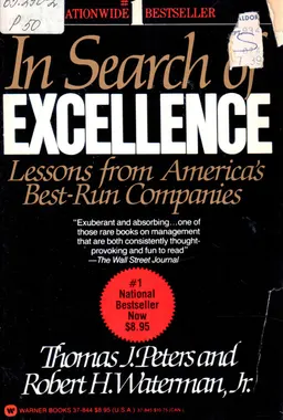 In search of excellence : lessons from America's best run companies