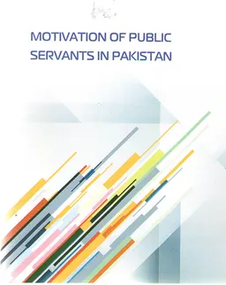 Motivation of public servants in Pakistan