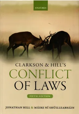 Clarkson et Hill's conflict of laws