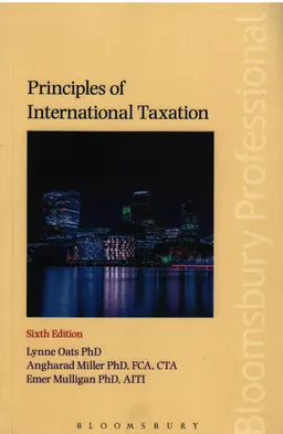 Principles of international taxation