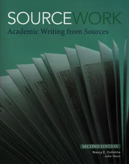 Sourcework : academic writing from sources