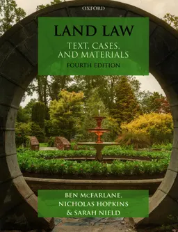 Land law : text, cases & materials