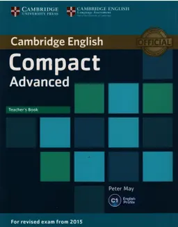 Compact advanced, Teacher's book