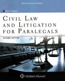 Civil law and litigation for paralegals