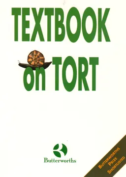 Textbook on tort