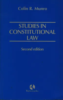 Studies in constitutional law