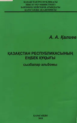 Қазақстан Республикасының еңбек құқығы : Сызбалар альбомы