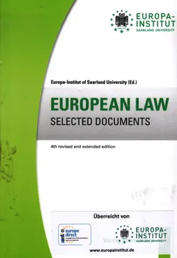 European Law : selected documents : vol.2