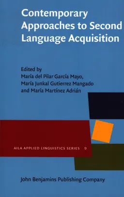Contemporary approaches to second language acquisition