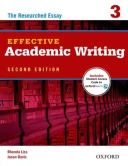 Effective academic writing 3 : the researched essay