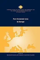 Pure economic loss in Europe