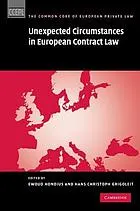 Unexpected circumstances in European contract law